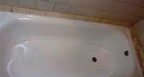 Реставрация ванны жидким акрилом | Улица Сергея Эйзенштейна